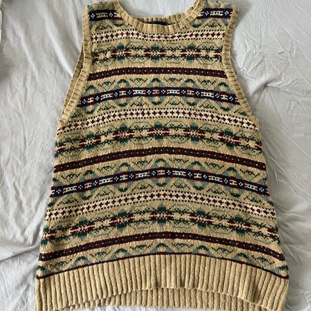Vintage Ralph Lauren sweater vest